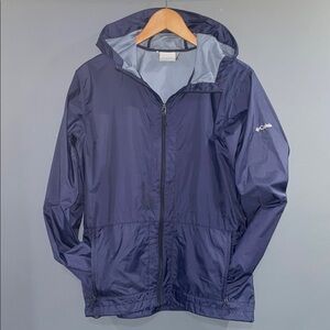 Columbia Dark Blue Hooded Jacket